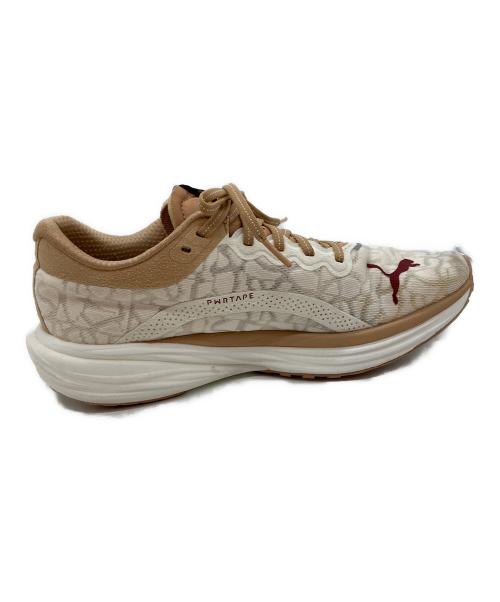 PUMA（プーマ）PUMA (プーマ) Deviate Nitro 2 x Ciele 'Dusty Tan' ランニングスニーカー ホワイト×ベージュ サイズ:27.5cmの古着・服飾アイテム