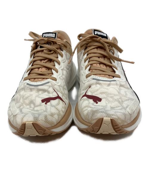 PUMA（プーマ）PUMA (プーマ) Deviate Nitro 2 x Ciele 'Dusty Tan' ランニングスニーカー ホワイト×ベージュ サイズ:27.5cmの古着・服飾アイテム