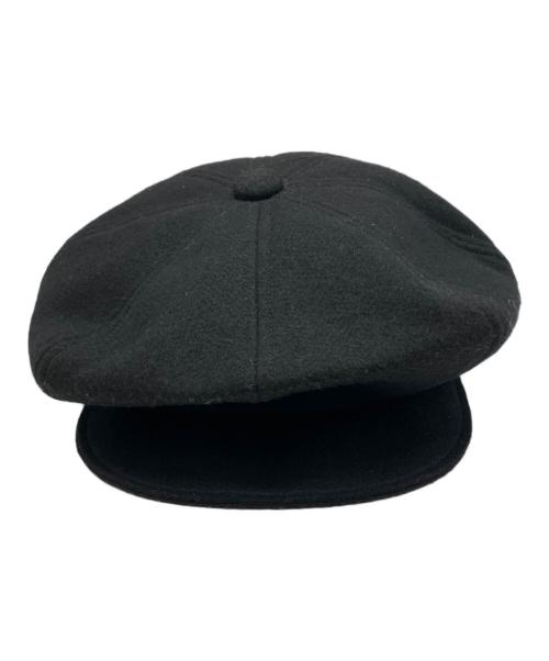 kijima takayuki（キジマタカユキ）kijima takayuki (キジマタカユキ) キャスケット ブラック サイズ:2の古着・服飾アイテム