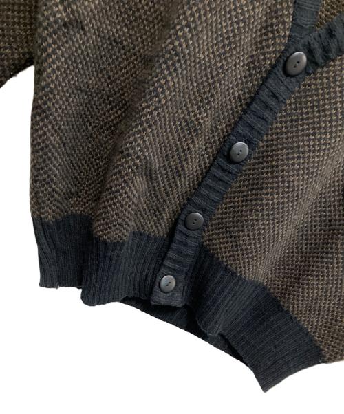 OAKTON（オークトン）OAKTON (オークトン) 厚手カーディガン ブラウン サイズ:Mの古着・服飾アイテム