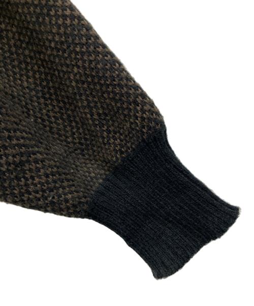 OAKTON（オークトン）OAKTON (オークトン) 厚手カーディガン ブラウン サイズ:Mの古着・服飾アイテム