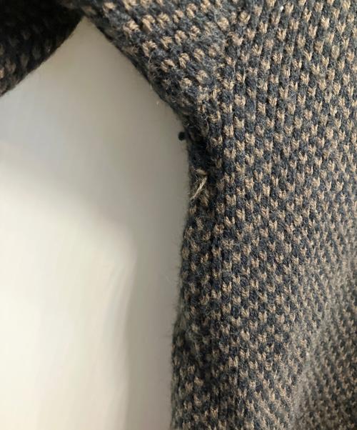 OAKTON（オークトン）OAKTON (オークトン) 厚手カーディガン ブラウン サイズ:Mの古着・服飾アイテム