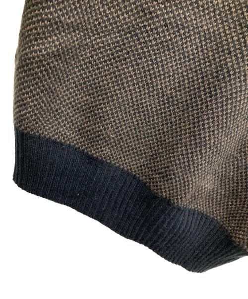 OAKTON（オークトン）OAKTON (オークトン) 厚手カーディガン ブラウン サイズ:Mの古着・服飾アイテム