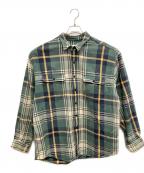 Eddie Bauerエディーバウアー）の古着「長袖シャツ」｜グリーン