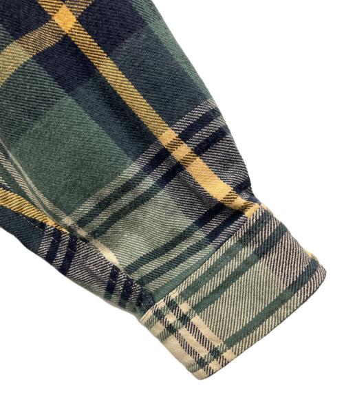 Eddie Bauer（エディーバウアー）Eddie Bauer (エディーバウアー) 長袖シャツ グリーン サイズ:XLの古着・服飾アイテム