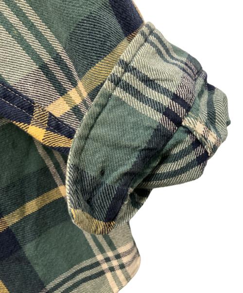 Eddie Bauer（エディーバウアー）Eddie Bauer (エディーバウアー) 長袖シャツ グリーン サイズ:XLの古着・服飾アイテム