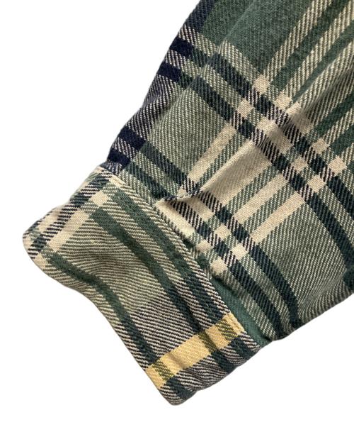 Eddie Bauer（エディーバウアー）Eddie Bauer (エディーバウアー) 長袖シャツ グリーン サイズ:XLの古着・服飾アイテム