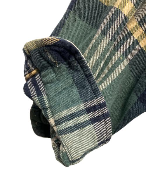 Eddie Bauer（エディーバウアー）Eddie Bauer (エディーバウアー) 長袖シャツ グリーン サイズ:XLの古着・服飾アイテム