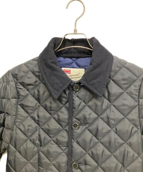 Traditional Weatherwear（トラディショナルウェザーウェア）Traditional Weatherwear (トラディショナルウェザーウェア) キルティングジャケット ブラック サイズ:38の古着・服飾アイテム