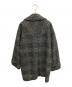 Spick and Span (スピック＆スパン) チェック ダブルコート ブラック サイズ:36：10000円