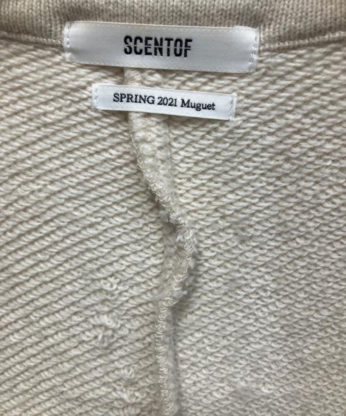 SCENTOF（セントオブ）SCENTOF (セントオブ) ガウンロングコート アイボリー サイズ:Freeの古着・服飾アイテム