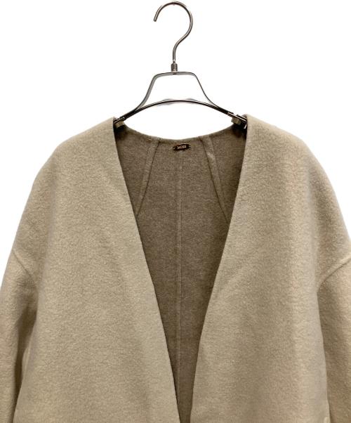 MUSE de Deuxieme Classe（ミューズ ドゥーズィエム クラス）MUSE de Deuxieme Classe (ミューズ ドゥーズィエム クラス) ベルテッドロングリバーコート ベージュ サイズ:FREEの古着・服飾アイテム