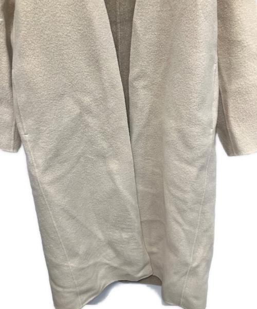 MUSE de Deuxieme Classe（ミューズ ドゥーズィエム クラス）MUSE de Deuxieme Classe (ミューズ ドゥーズィエム クラス) ベルテッドロングリバーコート ベージュ サイズ:FREEの古着・服飾アイテム