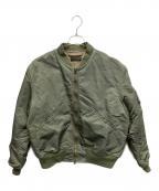 STAMMBAUMシュタンバウム）の古着「MA-1ジャケット」｜オリーブ