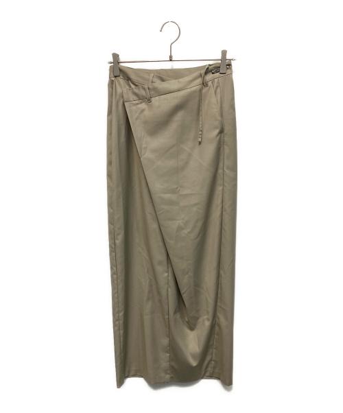 PRANK PROJECT（プランクプロジェクト）PRANK PROJECT (プランクプロジェクト) ウーステッドローウエストマキシスカート ロングスカート ベージュ サイズ:38の古着・服飾アイテム