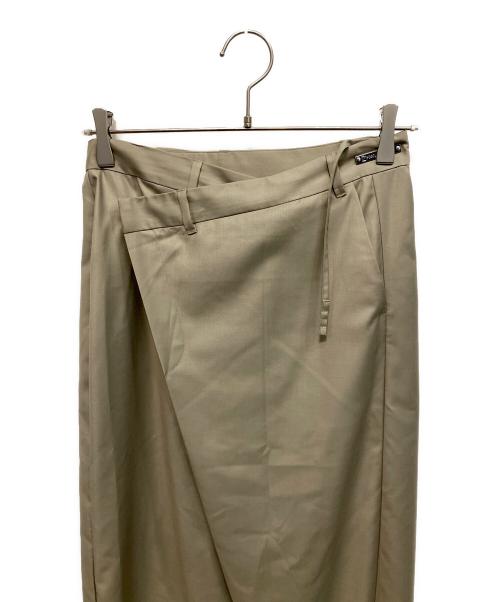 PRANK PROJECT（プランクプロジェクト）PRANK PROJECT (プランクプロジェクト) ウーステッドローウエストマキシスカート ロングスカート ベージュ サイズ:38の古着・服飾アイテム