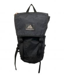 GREGORY（グレゴリー）の古着「FLAPPY DAY フラッピーデイ バックパック」｜ブラック