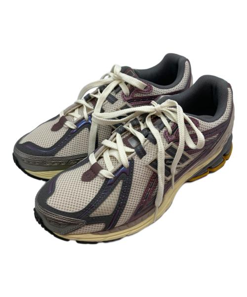 NEW BALANCE（ニューバランス）NEW BALANCE (ニューバランス) スニーカー パープル×グレー サイズ:27cmの古着・服飾アイテム