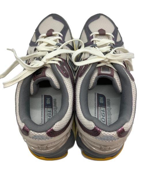 NEW BALANCE（ニューバランス）NEW BALANCE (ニューバランス) スニーカー パープル×グレー サイズ:27cmの古着・服飾アイテム