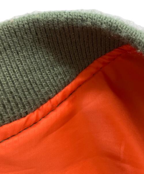 AVIREX（アヴィレックス）AVIREX (アヴィレックス) ブルーエンジェルス L-2B フライトジャケット グリーン サイズ:XLの古着・服飾アイテム