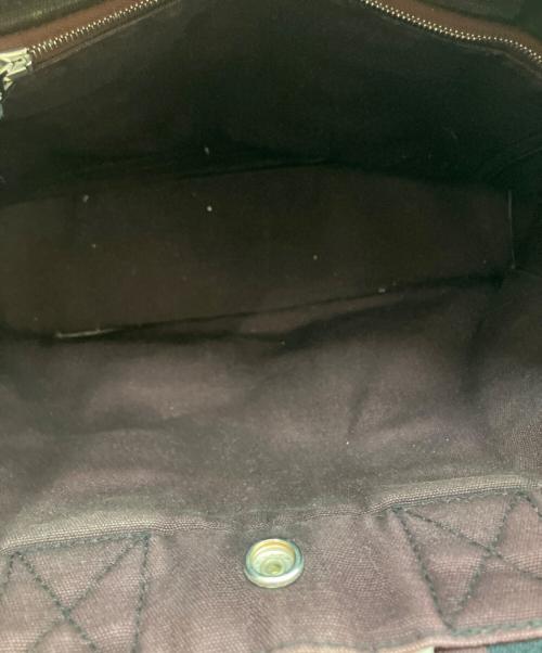 HERMES（エルメス）HERMES (エルメス) フールトゥ PM ハンドバッグ ブラック×ボルドーの古着・服飾アイテム