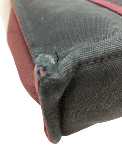 HERMES（エルメス）HERMES (エルメス) フールトゥ PM ハンドバッグ ブラック×ボルドーの古着・服飾アイテム