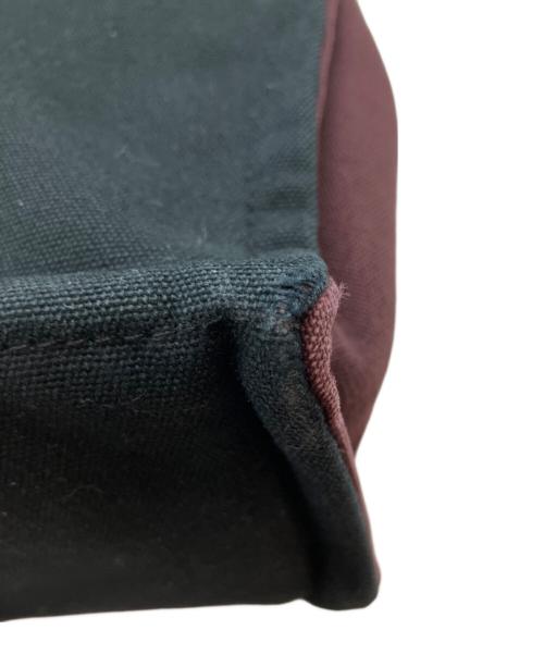 HERMES（エルメス）HERMES (エルメス) フールトゥ PM ハンドバッグ ブラック×ボルドーの古着・服飾アイテム