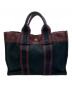 HERMES（エルメス）の古着「フールトゥ PM ハンドバッグ」｜ブラック×ボルドー