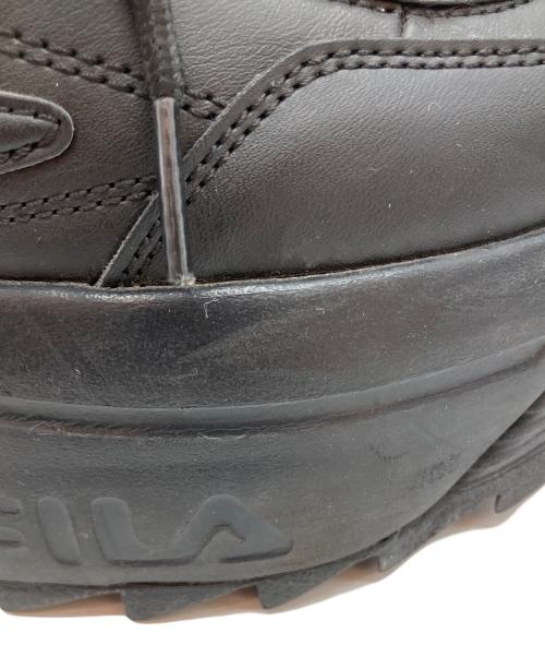 FILA（フィラ）FILA (フィラ) ディスラプターII 厚底スニーカー ブラック サイズ:25cmの古着・服飾アイテム