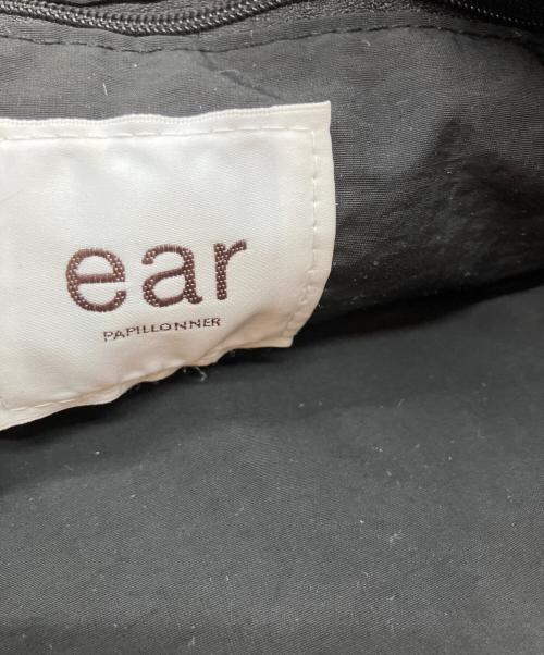EAR（イア）EAR (イア) ダイヤ織 ショルダーバッグ ブラウン×ブラックの古着・服飾アイテム