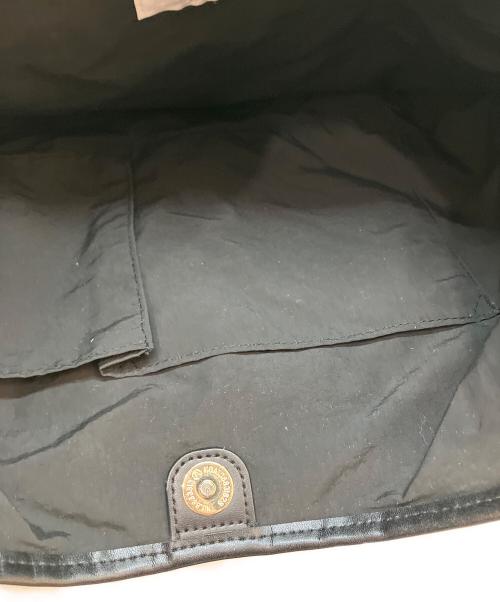 EAR（イア）EAR (イア) ダイヤ織 ショルダーバッグ ブラウン×ブラックの古着・服飾アイテム