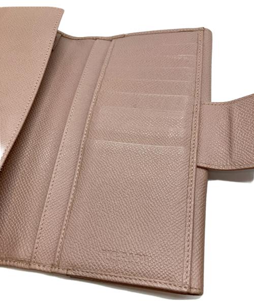 BVLGARI（ブルガリ）BVLGARI (ブルガリ) 長財布 ピンクの古着・服飾アイテム