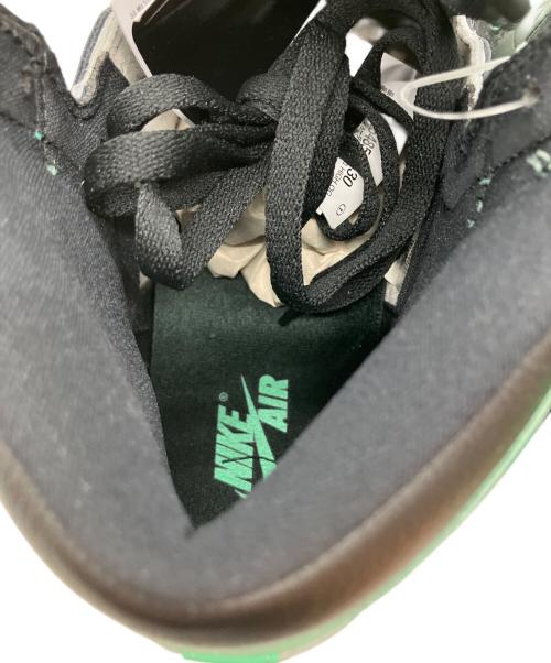 NIKE（ナイキ）NIKE (ナイキ) エアジョーダン 1 レトロ ハイ ハイカットスニーカー グリーン×ブラック サイズ:28cmの古着・服飾アイテム
