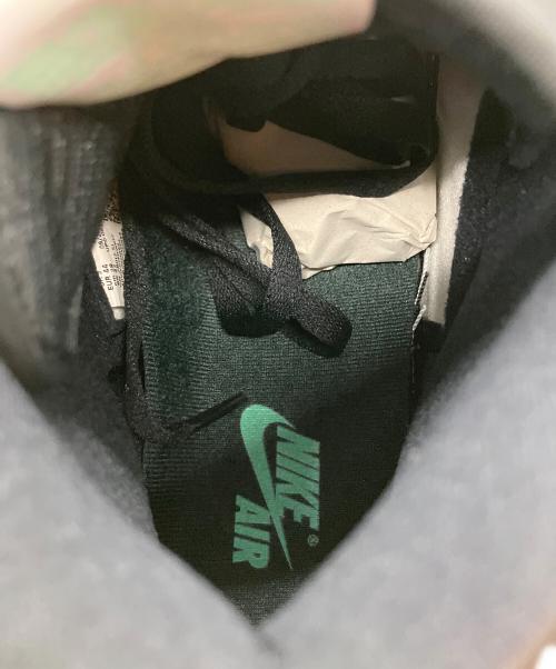 NIKE（ナイキ）NIKE (ナイキ) エアジョーダン 1 レトロ ハイ ハイカットスニーカー グリーン×ブラック サイズ:28cmの古着・服飾アイテム