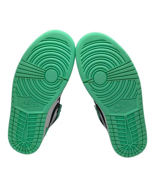 NIKE（ナイキ）NIKE (ナイキ) エアジョーダン 1 レトロ ハイ ハイカットスニーカー グリーン×ブラック サイズ:28cmの古着・服飾アイテム