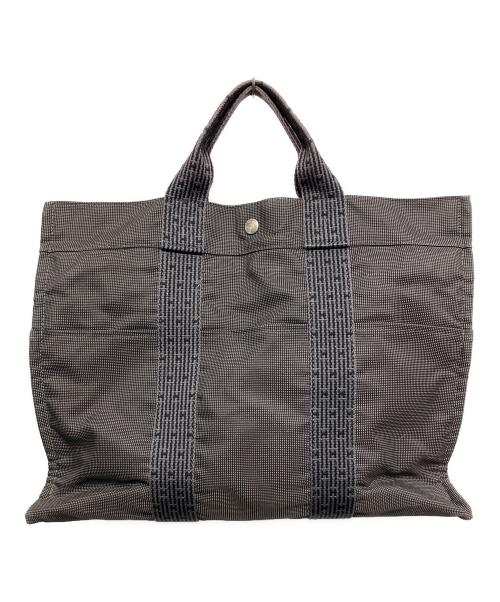 HERMES（エルメス）HERMES (エルメス) エールラインMM ハンドバッグ グレーの古着・服飾アイテム