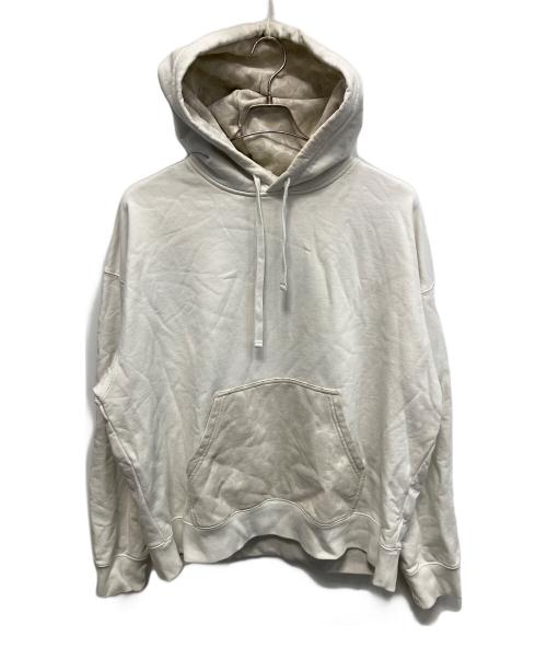COACH（コーチ）COACH (コーチ) トーナル シグネチャー フーディー プルオーバーパーカー ライトグレー サイズ:XLの古着・服飾アイテム