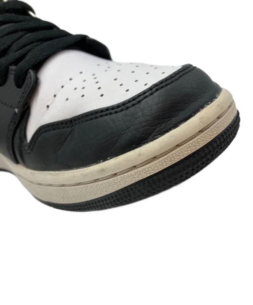 NIKE（ナイキ）NIKE (ナイキ) AIR JORDAN 1 MID ブラック×ホワイト サイズ:27cmの古着・服飾アイテム