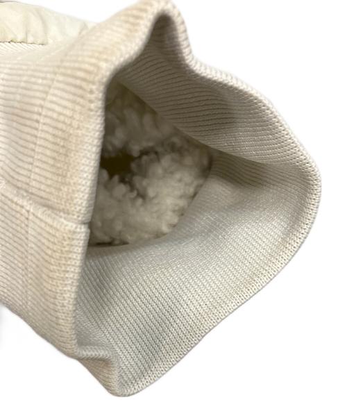 NIKE（ナイキ）NIKE (ナイキ) SWSH FULL ZIP JKT リバーシブルフリースジャケット ホワイト×ブルー サイズ:Mの古着・服飾アイテム