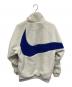 NIKE (ナイキ) SWSH FULL ZIP JKT リバーシブルフリースジャケット ホワイト×ブルー サイズ:M：6000円