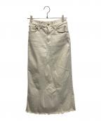 GOOD GRIEF!グッドグリーフ）の古着「ロングスカート」｜ベージュ