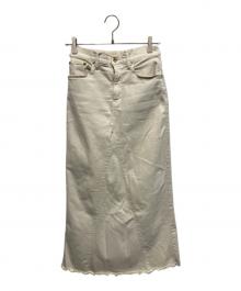 GOOD GRIEF!（グッドグリーフ）の古着「ロングスカート」｜ベージュ