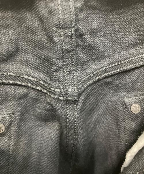 MOMOTARO JEANS（桃太郎ジーンズ）MOMOTARO JEANS (桃太郎ジーンズ) ブラックデニムパンツ ブラック サイズ:W30の古着・服飾アイテム