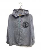 Hysteric Glamourヒステリックグラマー）の古着「長袖シャツ」｜ブルー