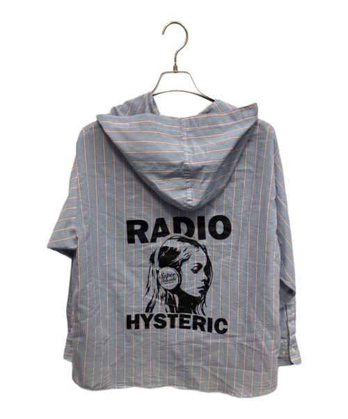 Hysteric Glamour（ヒステリックグラマー）Hysteric Glamour (ヒステリックグラマー) 長袖シャツ ブルー サイズ:Freeの古着・服飾アイテム
