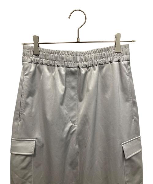 COGTHEBIGSMOKE（コグザビッグスモーク）COGTHEBIGSMOKE (コグザビッグスモーク) セミタイトロングカーゴスカート/KHLOE LONG CARGO SKIRT ロングスカート グレー サイズ:FREEの古着・服飾アイテム