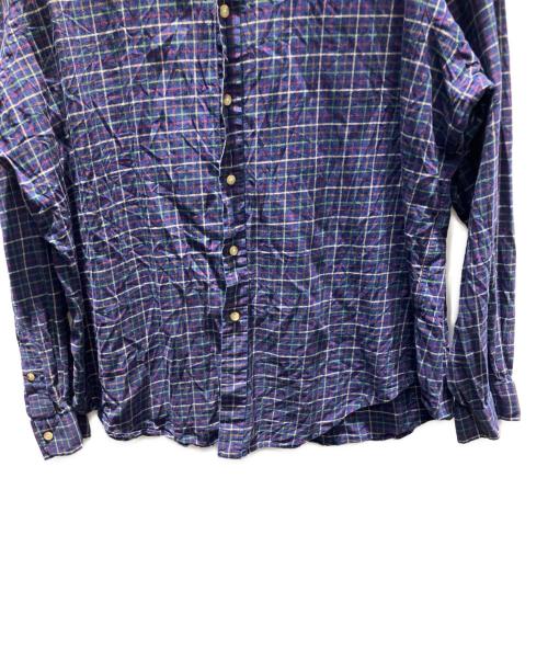 POLO RALPH LAUREN（ポロ・ラルフローレン）POLO RALPH LAUREN (ポロ・ラルフローレン) 古着 ロングスリーブシャツ ネイビー サイズ:XXLの古着・服飾アイテム