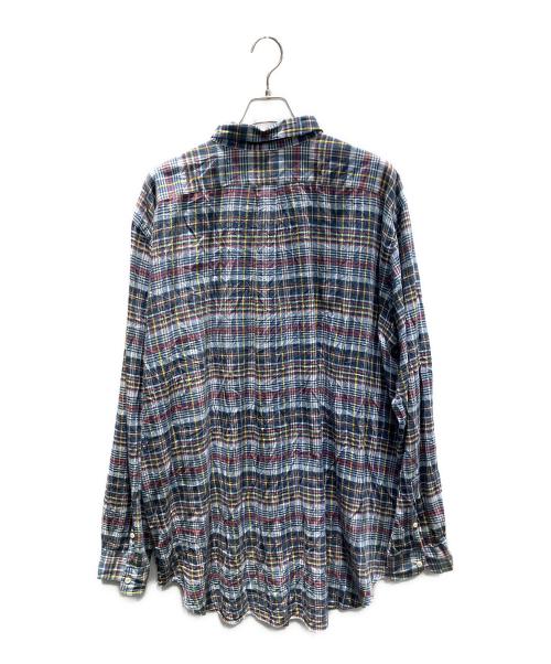 POLO RALPH LAUREN（ポロ・ラルフローレン）POLO RALPH LAUREN (ポロ・ラルフローレン) 古着 ロングスリーブシャツ ブルー サイズ:XXLの古着・服飾アイテム
