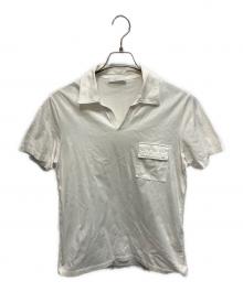 PRADA（プラダ）の古着「半袖シャツ」｜ホワイト