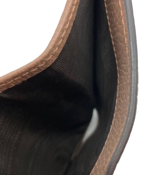 GUCCI（グッチ）GUCCI (グッチ) GGマーモント 2つ折り財布 ベージュの古着・服飾アイテム